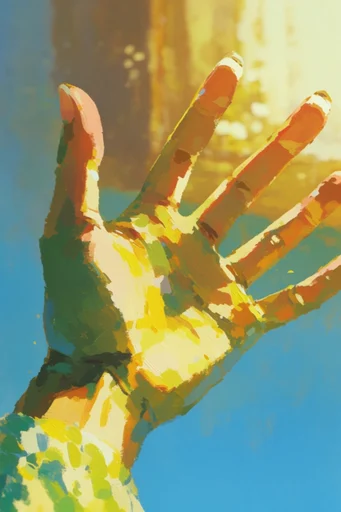 Luminous Whimsical Impressionism style reference image — whimsical anime-influenced illustration