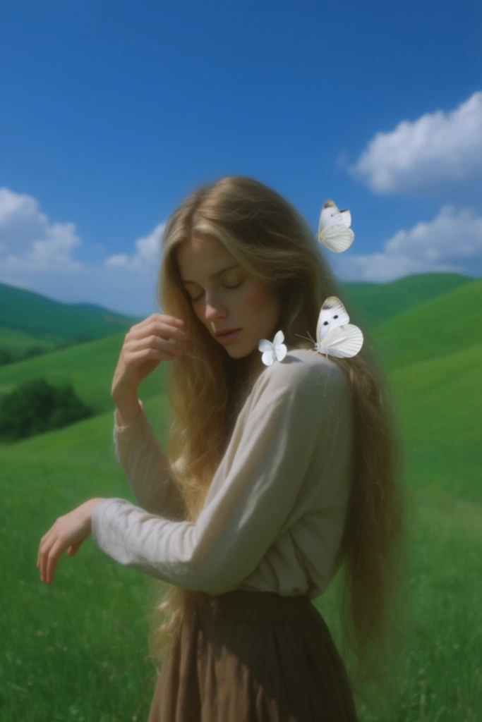 Surreal Pastoral Romanticism style AI image example 2