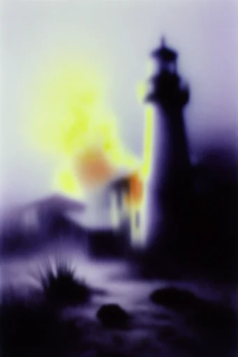 Chromatic Liminal Aura style reference image — liminal atmosphere