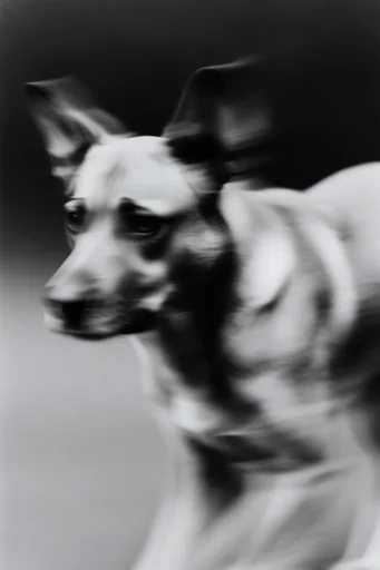 Spectral Kinetic Noir style reference image — surreal noir
