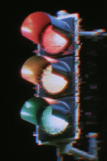 Spectral Analog Glitch style reference image — chromatic aberration