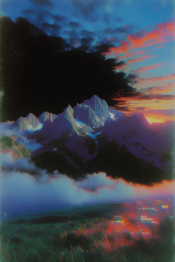 Nocturnal Retro-Surreal Cosmicism style reference image — dreamcore