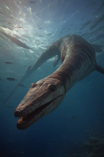 Submerged Cinematic Surrealism style AI image example 3