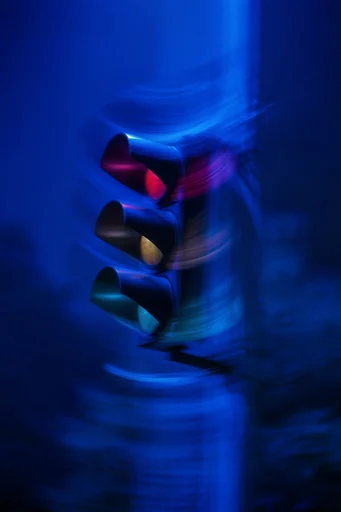 Spectral Kinetic Noir style reference image — low-key noir lighting