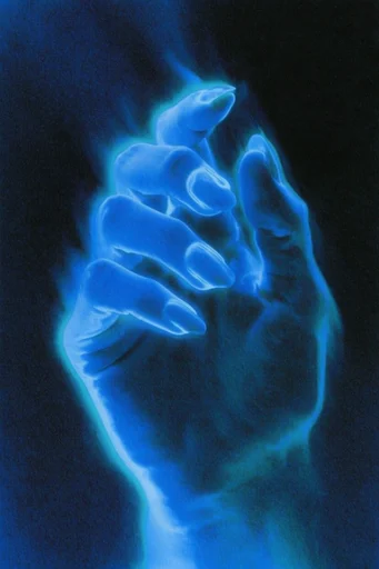 Luminous Thermal Noir style reference image — high-contrast gradient