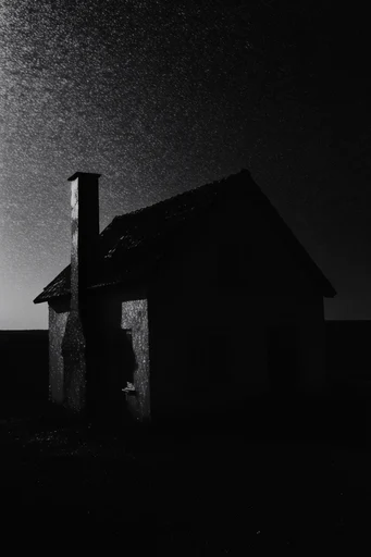 Cinematic Noir Chiaroscuro style AI image example 4