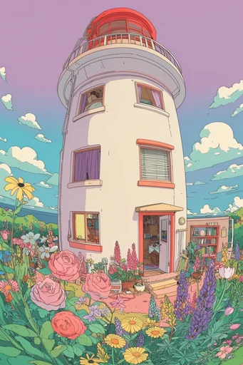 Whimsical Nostalgic Maximalism style reference image — whimsical surrealism