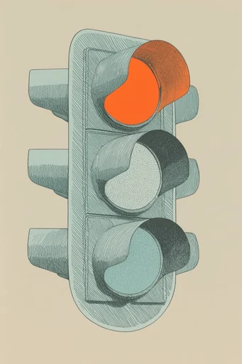 Textured Editorial Folk style reference image — fine cross-hatching