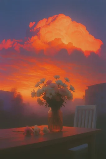 Luminous Twilight Surrealism style reference image — surreal magical realism