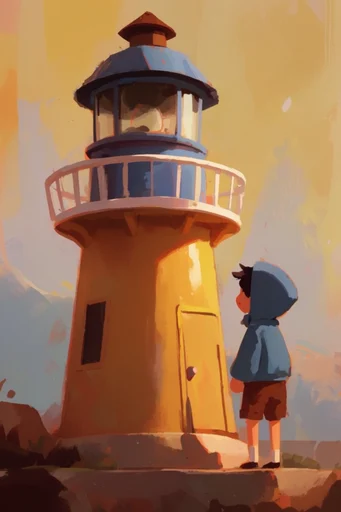 Textured Painterly Vignettes style reference image — loose brushstrokes