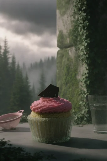 Mythic Overgrown Romanticism style reference image — epic scale matte painting
