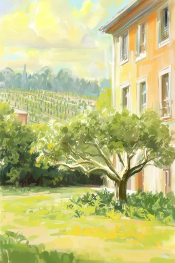 Luminous Impressionist Solitude style reference image — painterly brushstrokes