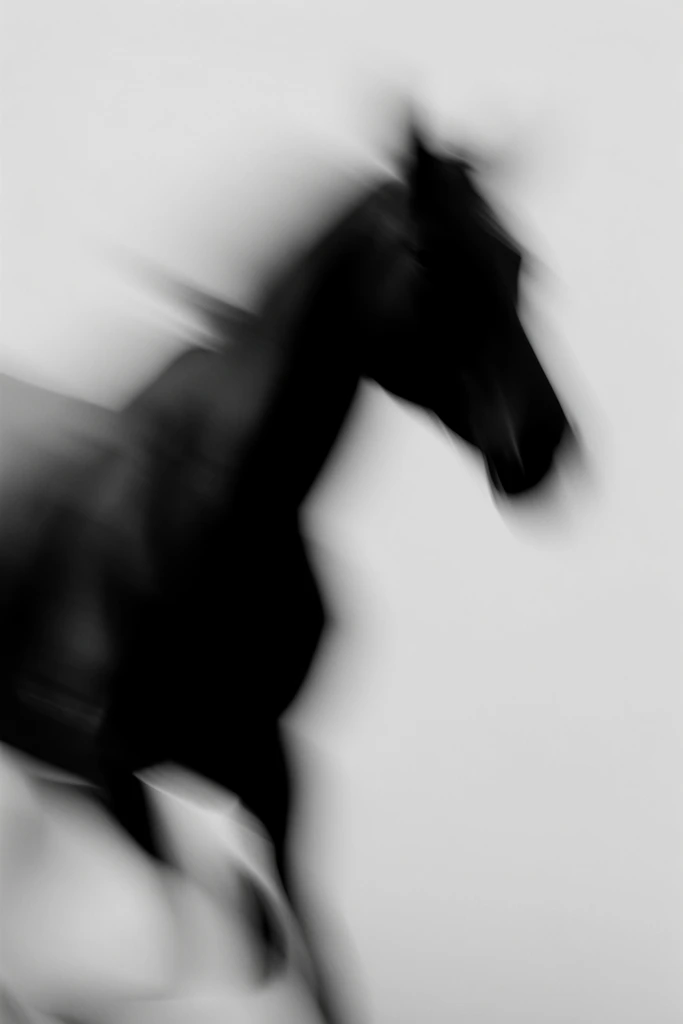 Ethereal Monochrome Kineticism style AI image example 3