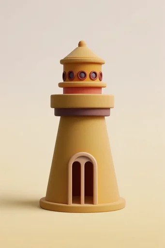 Tactile Clay Minimalist style reference image — playful design