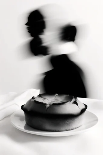 Spectral Kinetic Noir style reference image — prismatic light fringing