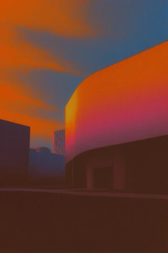Luminous Retro Minimalism style reference image — minimalist composition