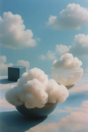 Ethereal Sky Nostalgia style reference image — soft natural daylight