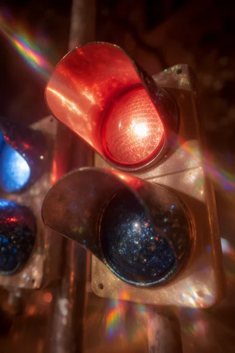 Visceral Prismatic Macro style reference image — chromatic aberration