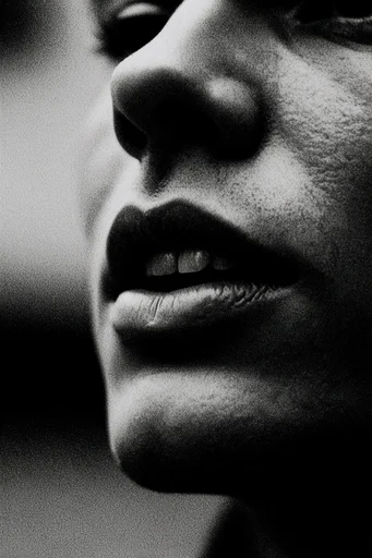 Gritty Monochrome Noir moodboard — generate AI images in this style