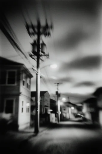 Monochrome Ethereal Tempest style reference image — high-contrast monochrome