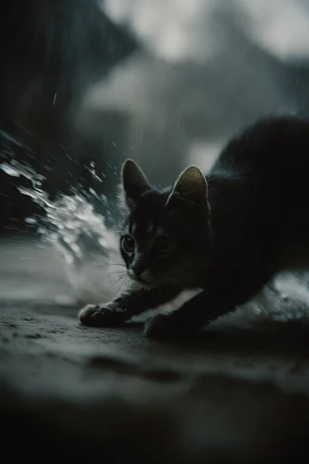 Cinematic Subaquatic Surrealism style reference image — tactile liquid textures