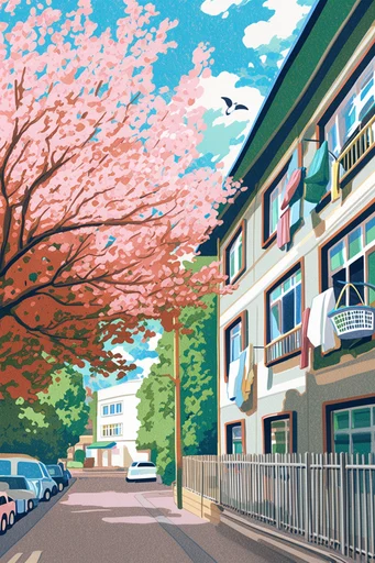Serene Pastel Surrealism style reference image — subtle paper grain texture