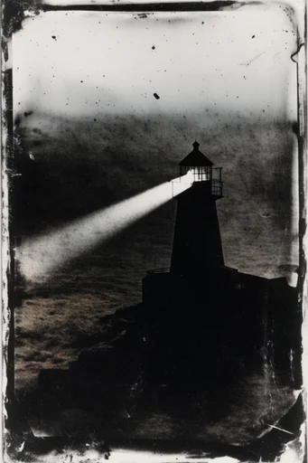 Textured Monochromatic Printmaking style reference image — minimalist woodblock style