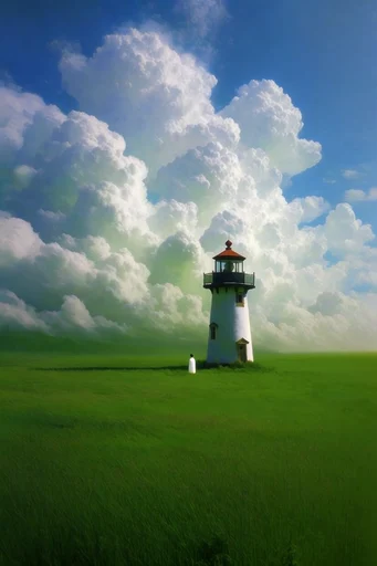 Luminous Surreal Pastoral style reference image — surreal pastoral