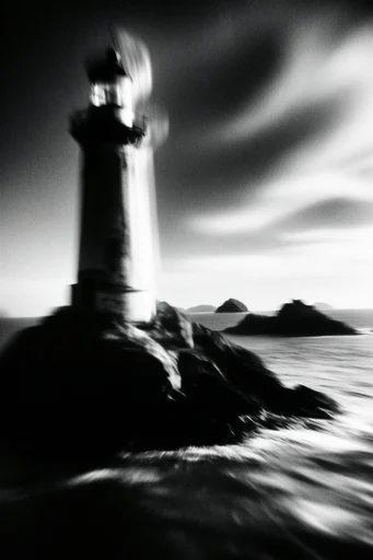 Ghostly Chiaroscuro Noir style reference image — stark shadow play