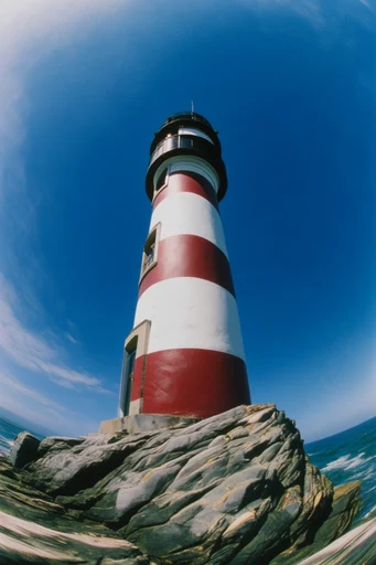 Dynamic Low-Angle Pop style reference image — high-contrast sunlight