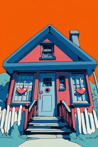 Retro Pop Anime style AI image example 4