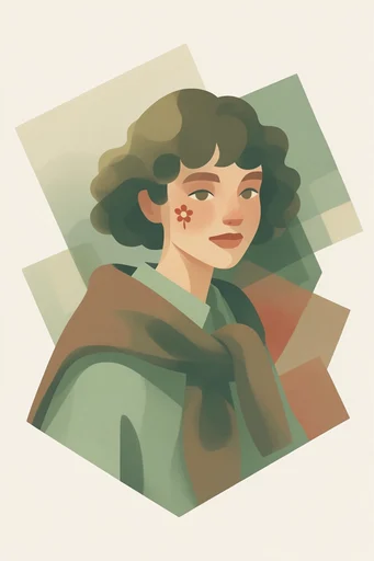 Whimsical Earthy Storytelling style reference image — isometric perspective
