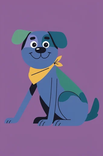 Vibrant Vector Pop style reference image — playful cartoon style