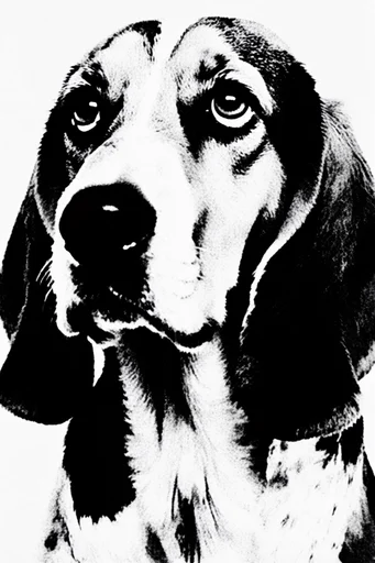 Gritty Monochromatic Zine style reference image — distressed screenprint
