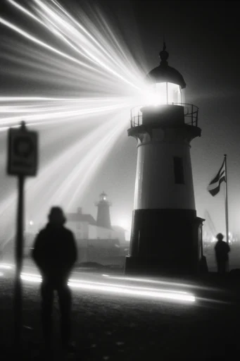 Spectral Noir Motion style reference image — ethereal ghost-like silhouettes
