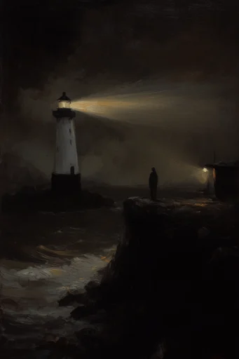 Moody Nocturnal Romanticism style reference image — painterly craquelure texture