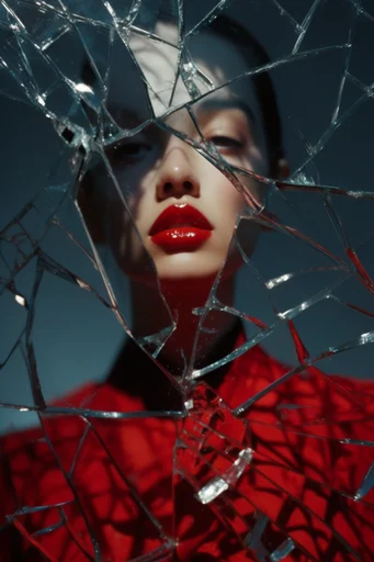 Visceral Gloss Surrealism moodboard — generate AI images in this style