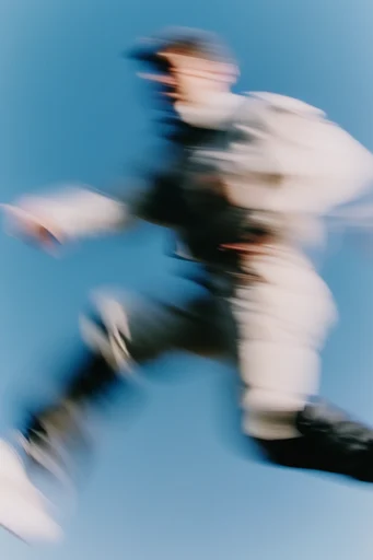 Ethereal Kinetic Motion moodboard — generate AI images in this style