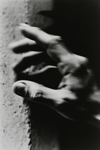 Spectral Analog Noir style reference image — heavy film grain