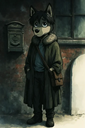 Melancholic Academic Realism style reference image — detailed anime style