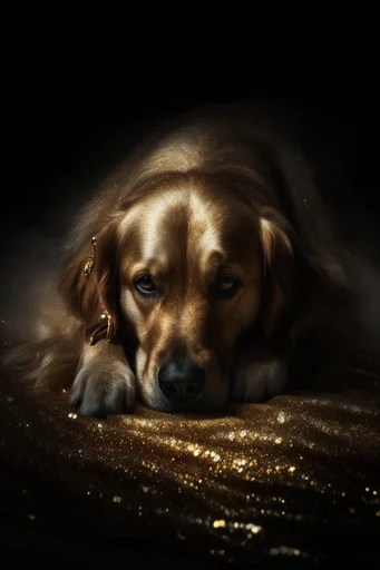 Luminous Nocturnal Chiaroscuro style reference image — high contrast