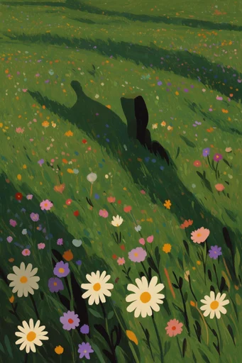 Minimalist Verdant Surrealism style reference image — solitary subject