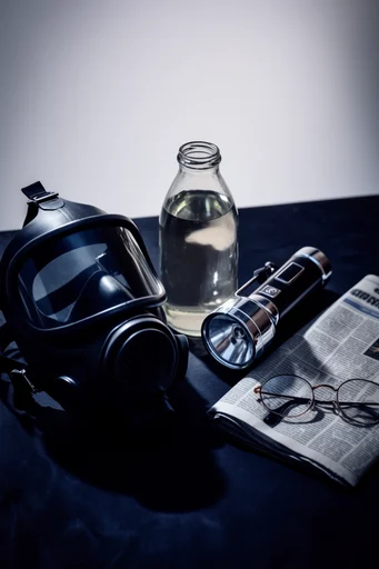 Icy Cybernetic Noir style reference image — icy chrome aesthetic