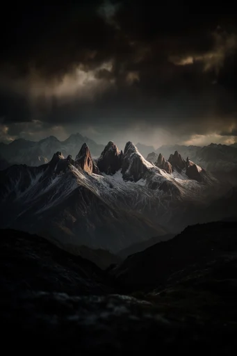 Cinematic Chiaroscuro Realism style reference image — shallow depth of field