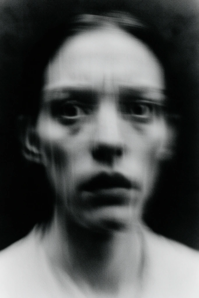 Velvety Noir Spectralism style AI image example 1