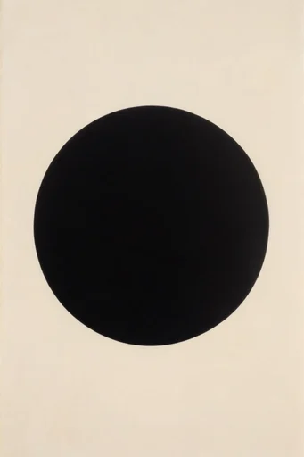 Ethereal Minimalist Aura style reference image — minimalist geometric void