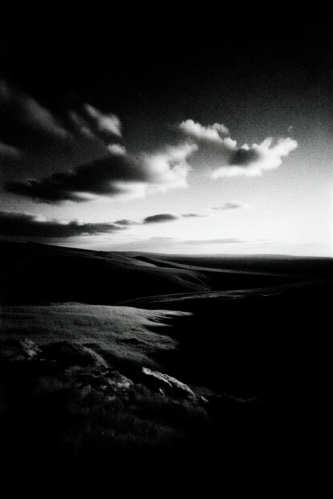 Cinematic Chiaroscuro Noir style AI image example 2