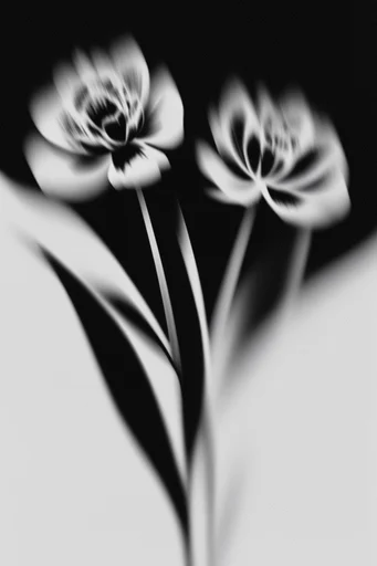 Kinetic Monochrome Noir style reference image — shutter drag