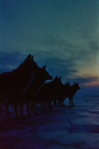 Nocturnal Cinematic Solitude style reference image — nocturnal mood