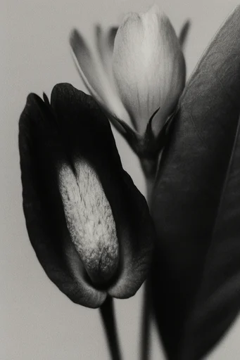 Visceral Monochromatic Noir style reference image — raw intimate portraiture